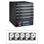 Thecus 10TB (5x2TB) N5200XXX Enterprise 5-Bay NAS Server Kit