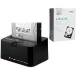 Newer Technology Voyager Q Quad Interface Dock for 2.5" and 3.5" Serial ATA Drives with 2TB Hard Drive Kit