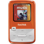 SanDisk Sansa Clip Zip MP3 Player (4GB, Orange)