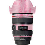 LensSkins Lens Skin for the Canon 24-105 f/4L IS EF USM Lens (Tickled Pink)
