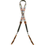 Heavy Leather NYC Cowboys & Indians Strap (White)