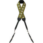 Heavy Leather NYC Highway Child Strap (Yellow Squares)