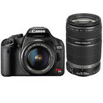 Canon EOS Rebel T1i Digital SLR Deluxe Camera Kit w/18-55mm IS & 55-250mm IS Lens