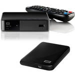 Western Digital 1080p TV LIVE Streaming Media Player With 500GB Hard Drive