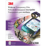 3M Write-On Film AF4300 (8.5 x 11", 100 Sheets)