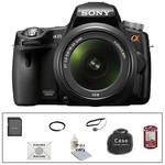 Sony SLT-A35 Alpha 35 DSLR Digital Camera w/18-55mm Lens & Basic Accessory Kit