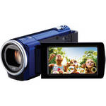 JVC GZ-E10 Full HD Everio Camcorder (Blue)