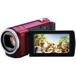 JVC GZ-E10 Full HD Everio Camcorder (Red)