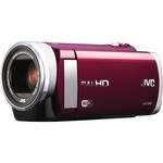 JVC GZ-EX210 Full HD Everio Camcorder with WiFi (Red)