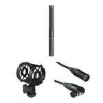 Shure VP89 Short Shotgun Microphone Shockmount Bundle
