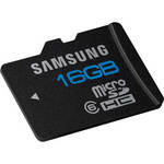 Samsung 16GB microSDHC Memory Card High Speed Series Class 6 With SD Adapter