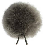Bubblebee Industries Windbubble Miniature Imitation Fur Windscreen (Grey)
