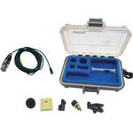 Voice Technologies VT401HS Professional Miniature Omnidirectional Lavalier Microphone (Black)