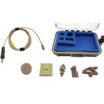 Voice Technologies VT401HS Professional Miniature Omnidirectional Lavalier Microphone (Beige)