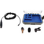 Voice Technologies VT402 Professional Miniature Omnidirectional Lavalier Microphone (Black)