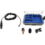 Voice Technologies VT402 Professional Miniature Omnidirectional Lavalier Microphone (Black)