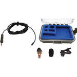 Voice Technologies VT402 Professional Miniature Omnidirectional Lavalier Microphone (Black)