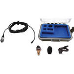 Voice Technologies VT402 Professional Miniature Omnidirectional Lavalier Microphone (Black)