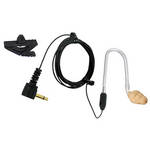 Voice Technologies VT600B IFB Earphone with Straight Tube and Straight Cable (Black)