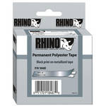 Dymo Metalized Permanent Poly Labels (3/8")
