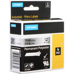 Dymo Metalized Permanent Poly Labels (3/4")