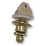 Voice Technologies Microphone Clip Tie-Tac Clip (Beige)