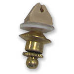 Voice Technologies Tie-Clip for VT403 Microphone (Beige)