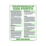 F295 Historic Process Laminated Reference Card for Gum Bichromate Prints