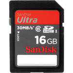 SanDisk 16GB SDHC Memory Card Ultra Class 6