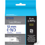 Epson Blue On White 1/2" Standard Tape (30')
