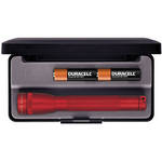 Maglite Mini Maglite 2-Cell AA Flashlight with Presentation Box (Red)