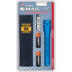 Maglite Mini Maglite 2-Cell AA Flashlight with Holster (Blue)