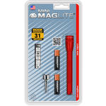 Maglite Mini Maglite 2-Cell AAA Flashlight with Clip (Red)