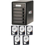 Micronet 10TB (5 x 2TB) RB5 Diskless DAS Hard Drive Array Kit