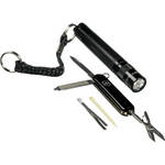 Maglite Solitaire 1-Cell AAA Flashlight and Classic Swiss Army Knife Combo