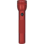 Maglite 2-Cell D White Star Flashlight (Red)