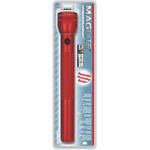 Maglite 4-Cell D White Star Flashlight (Red)