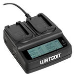 Watson Duo LCD Charger with 2 EN-EL20 Battery Plates