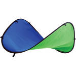 Digital Juice 5 x 7' Chroma Pop Portable Blue Green Screen Studio