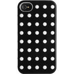 Kensington Combination Case for iPhone 4 & 4S (Black with White Dots)