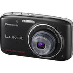 Panasonic Lumix DMC-S2 14.1MP Digital Camera, 4x Optical Zoom, 2.7" LCD - Black