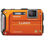 Panasonic Lumix DMC-TS4 Digital Camera (Orange)