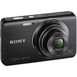 Sony Cyber-Shot DSC-W650 Digital Camera (Black)