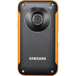 Samsung HMX-W300 Waterproof Pocket HD Digital Video Camcorder - Orange