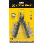 Leatherman Blast Tool with Leather Case (Stainless with Peg Board Hanger)
