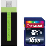AirStash 8GB AO2 Wireless Flash Drive & 16GB Memory Card