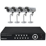 Clover Electronics 8CH-DVR /4-CAMERAS H.264 WITH 500GB