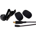 Que Audio DA04 Lavalier Microphone (Black)