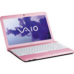 Sony VAIO VPCEG33FX/P 14" Notebook Computer (Blush Pink)