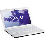 Sony VAIO VPCEG34FX/W 14" Notebook Computer (Glacier White)